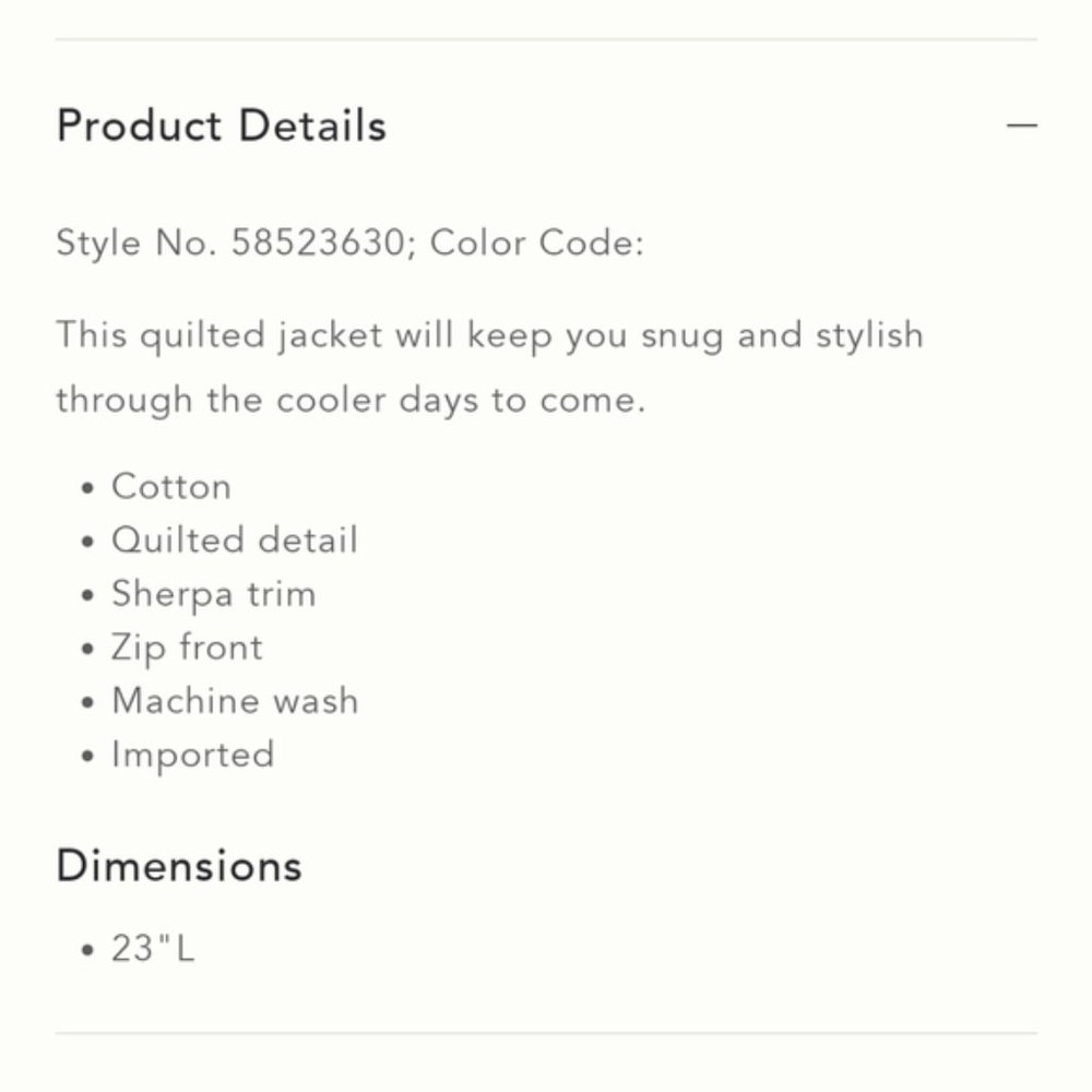 XL  NWT Anthropologie Gayla Quilted Jacket - Picture 5 of 8